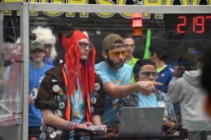 FRC team competing