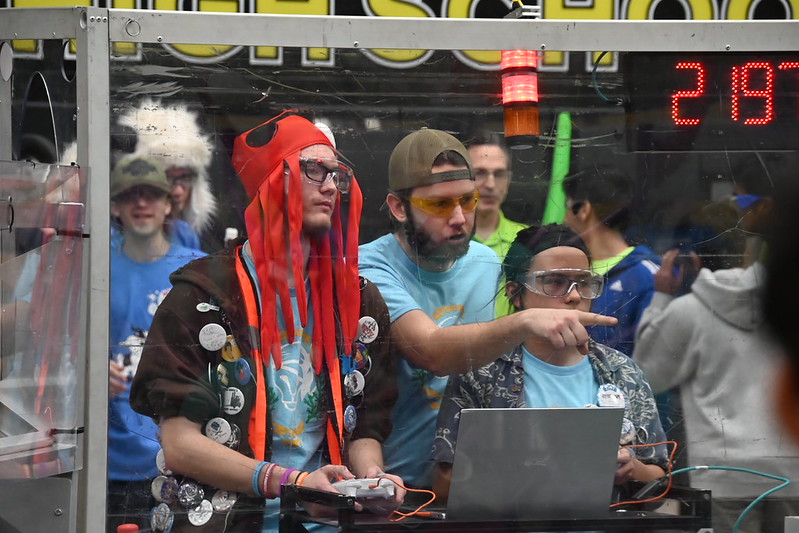 FRC team competing