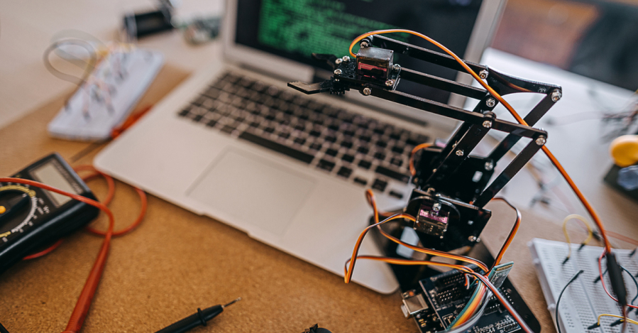 Laptop robotics programming