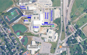 riverboat rumble school map