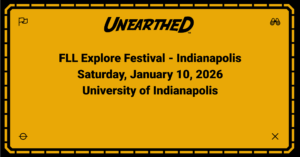 uindy explore festival sign