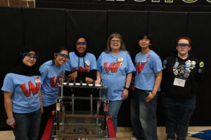 Wayne High School Rookie FRC team at Mishawaka