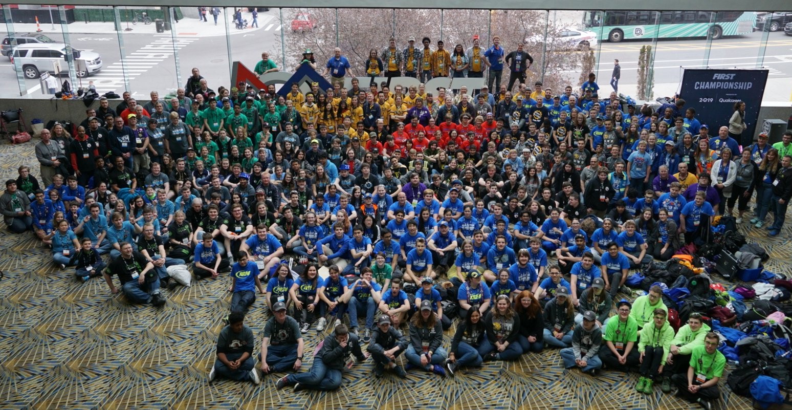 Photo of Indiana FIRST Teams at the 2019 World Championship