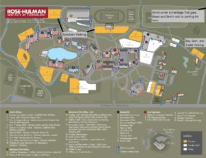 Rose Hulman Campus Map